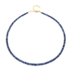 Collar en plata con Cianita de Nepal