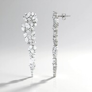 Pendientes en plata con Zircón (de Melo Essence)