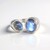 Bague en argent et Labradorite bleue de Maniry (KM by Juwelo)