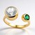 Anello in oro con Zircone (de Melo Gold)