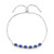 Nepalesischer Kyanit-Silberarmband