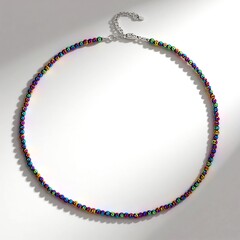 Collana in argento con Ematite Mistica