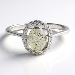 Anello in argento con Labradorite