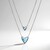 Collana in argento con Larimar