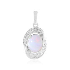 Australischer Opal-Silberanhänger