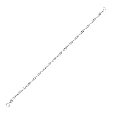 Silber-Panzerkette - 5,28 g - 45 cm