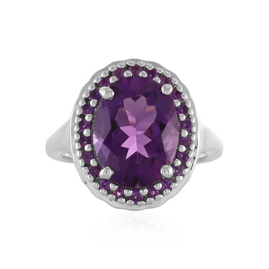 Amethyst-Silberring