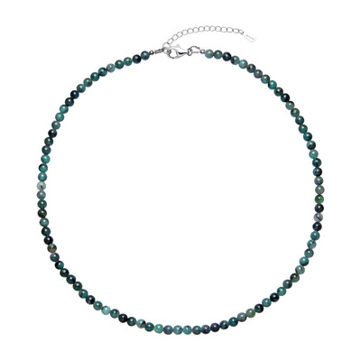 Collier en argent et Emeraude