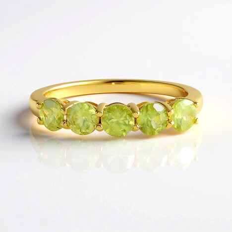 Anello in argento con Sfene