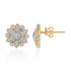 Pendientes en oro con Diamante IF (D)