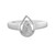 I4 (J) Diamant-Silberring