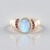Bague en or et Opale Welo (Adela Gold)