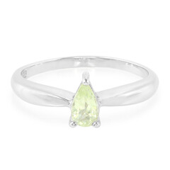 Fancy Tourmaline Silver Ring