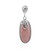 Pendentif en argent et Opale rose d'Australie (Art of Nature)