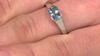 Anillo en plata con Zircón de Ratanak Kirí