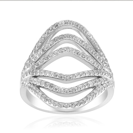 Anillo en plata con Zircón