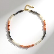 Collar en plata con Piedra de Luna