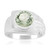Anillo en plata con Amatista verde (Pallanova)