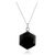 Collana in argento con Onice Nero