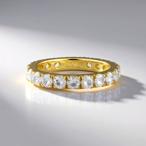 Anello in oro con Zircone (de Melo)