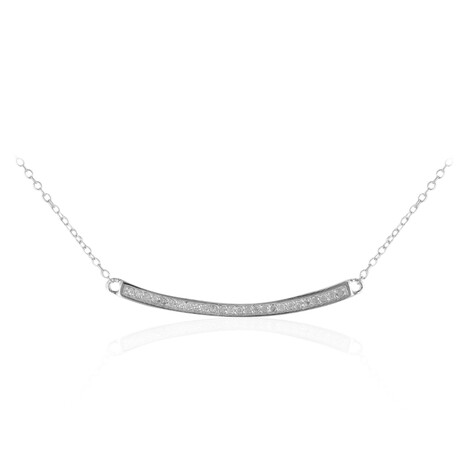 Collier en argent et Diamant I3 (I)