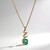 Collana in oro con Smeraldo Zambia AAA (CIRARI)