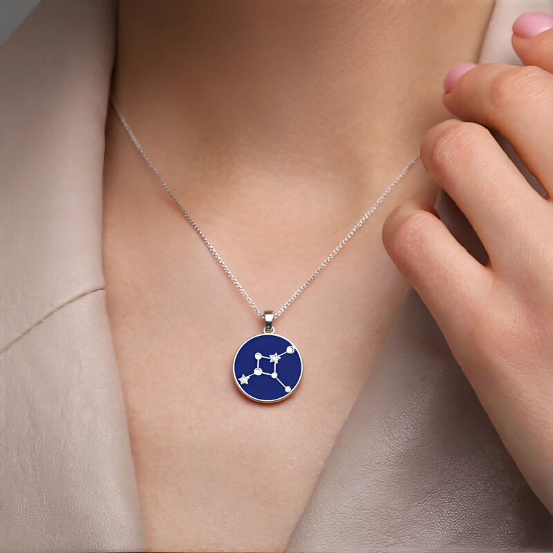 Ciondolo in argento con Zircone (MONOSONO COLLECTION)