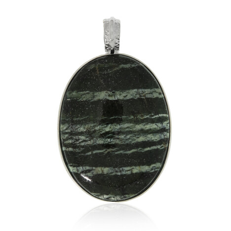 Pendentif en argent et Séraphinite (CUSTODANA)