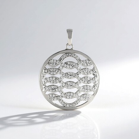 Ciondolo in argento con Zircone