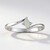 Anello in argento con Opale Bianco