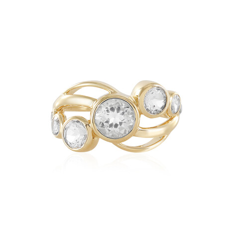 Anello in oro con Danburite (de Melo)