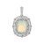 Pendentif en or et Opale Welo (Ornaments by de Melo)
