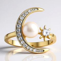 Anello in argento con Perla Akoya