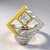 Anello in argento con Zircone (MONOSONO COLLECTION)