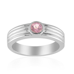 Anello in argento con Tormalina Rosa Brasiliana (Pallanova)