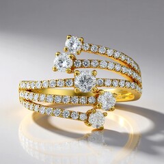 Anello in oro con Diamante I1 (H) (CIRARI)