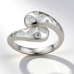 Anello in argento con Zircone