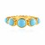 Sleeping Beauty Turquoise Silver Ring (de Melo Essence)