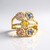Anello in argento con Zaffiro Ceylon Blu