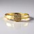 Anello in oro con Diamante Champagne I2 (de Melo Gold)