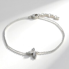 Bracciale in argento con Zircone
