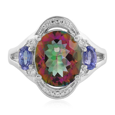 Anello in argento con Quarzo Mistico