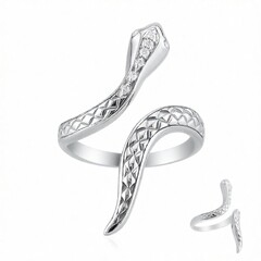 Anillo en plata con Diamante SI1 (G)