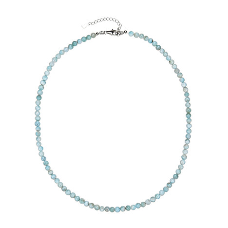 Larimar Silver Necklace