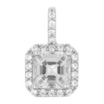 Colgante en plata con Danburita