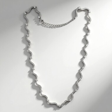 Collar en plata con Zircón