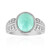 Amazonit-Silberring