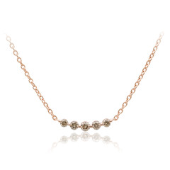 Collar en plata con Diamante rosa de Francia de Argyle VS1