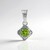 Ciondolo in argento con Peridoto