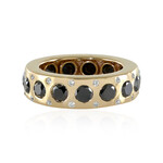 14K Black Diamond Gold Ring (de Melo Gold)